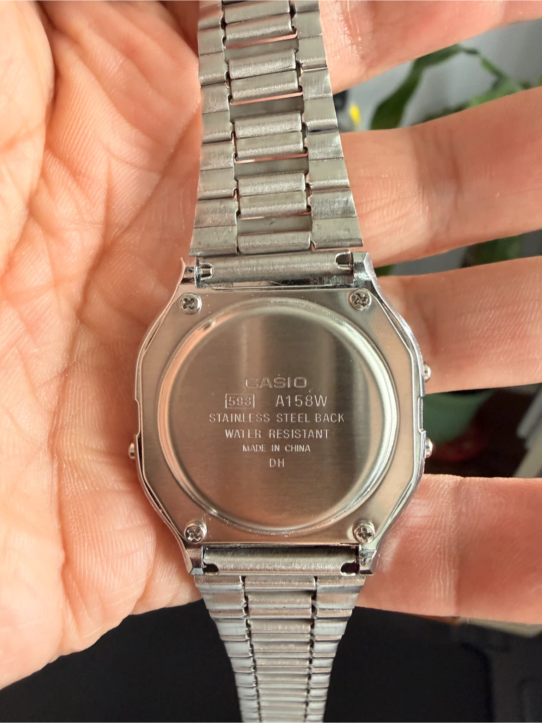 Casio A158W Digital Watch, Alarm, Stop Watch (No box) - photo 3