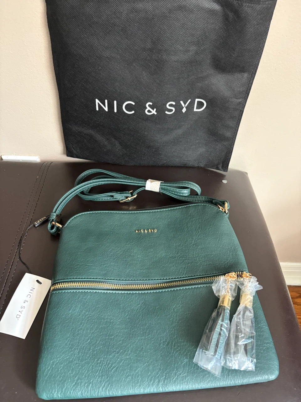 NIC & SYD Crossbody Bag - Green