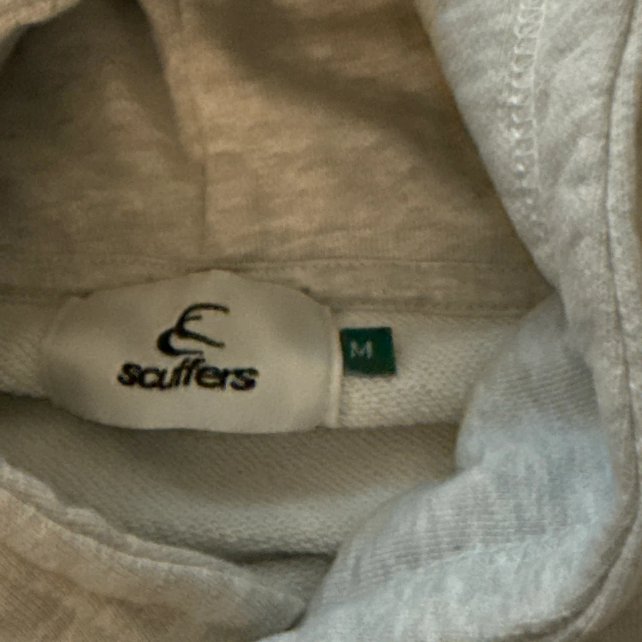 Scuffers Light Grey Withlove Hoodie - Size M - photo 3