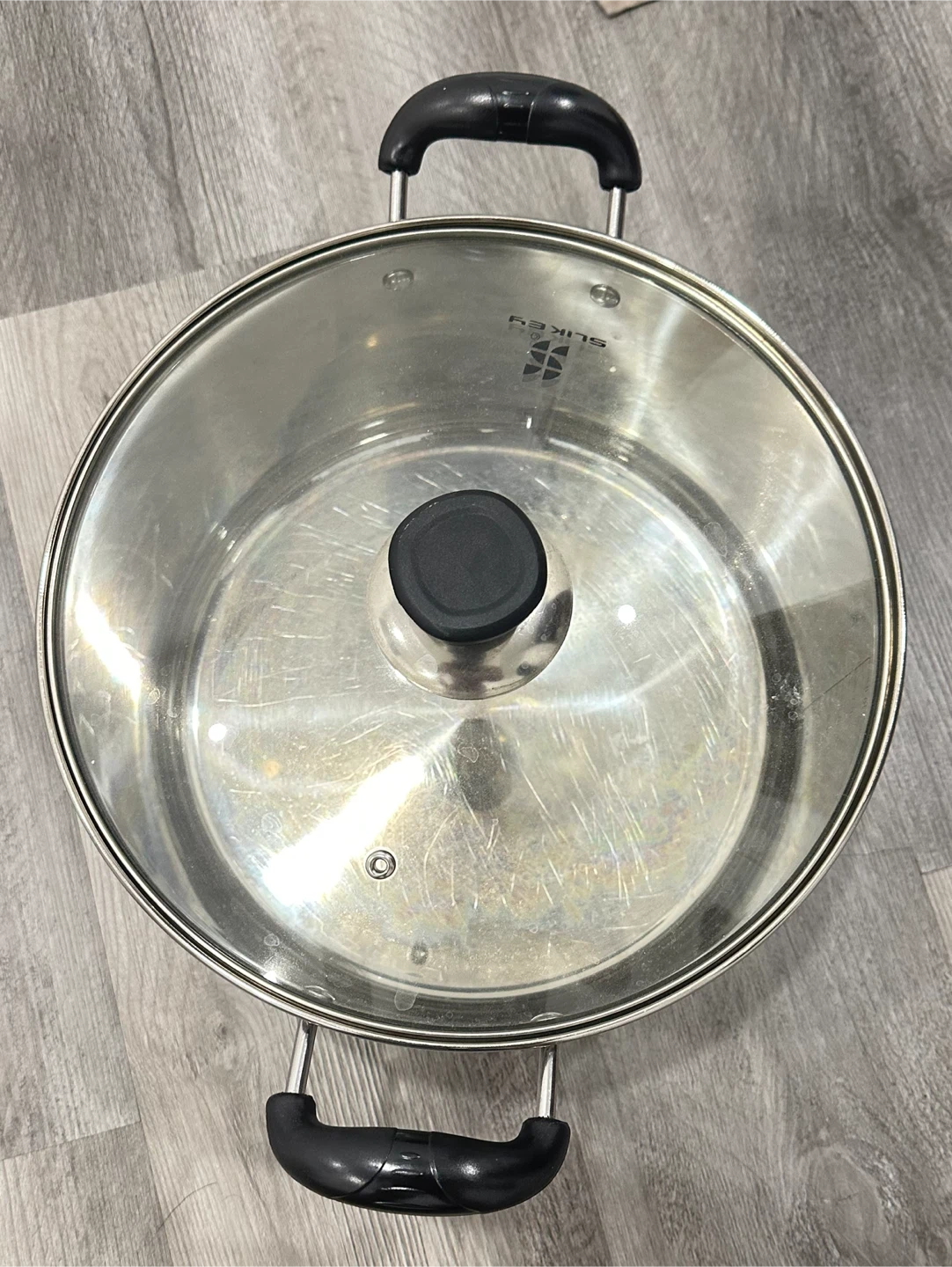 High quality stainless steel cooking pot ( Large)