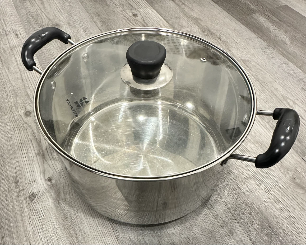 High quality stainless steel cooking pot ( Large) - photo 4