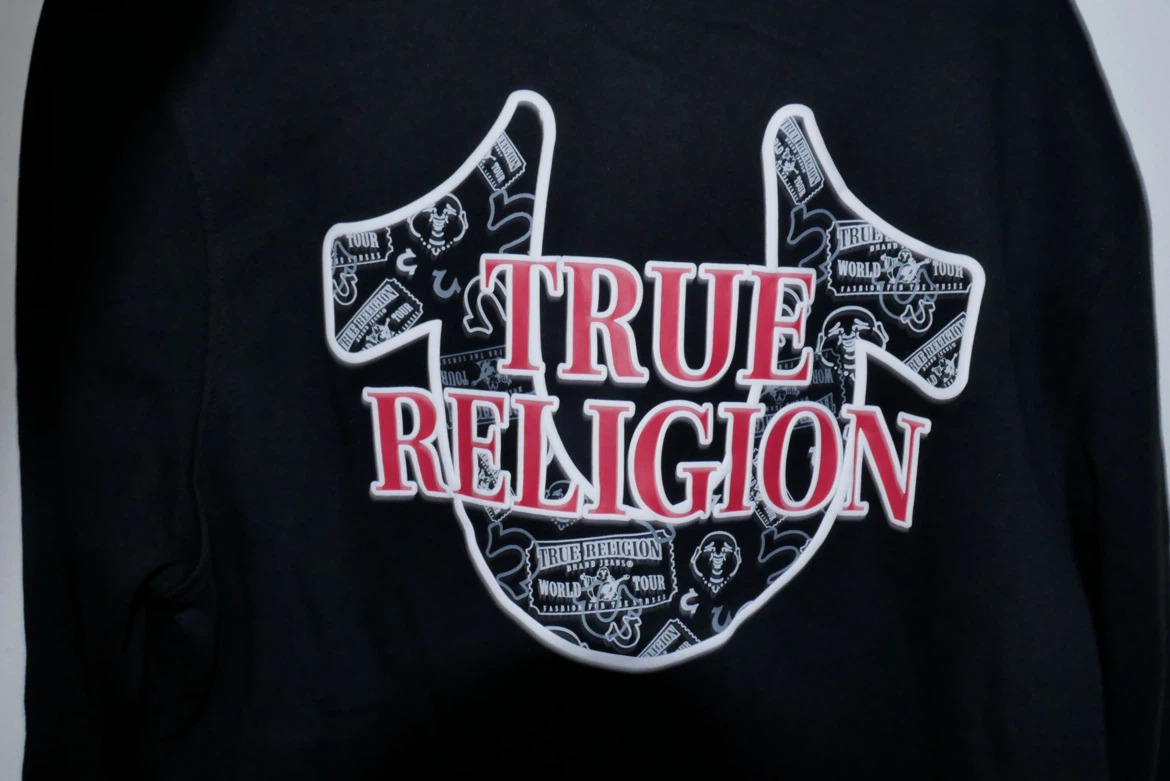 True Religion Black Zip Hoodie - photo 2