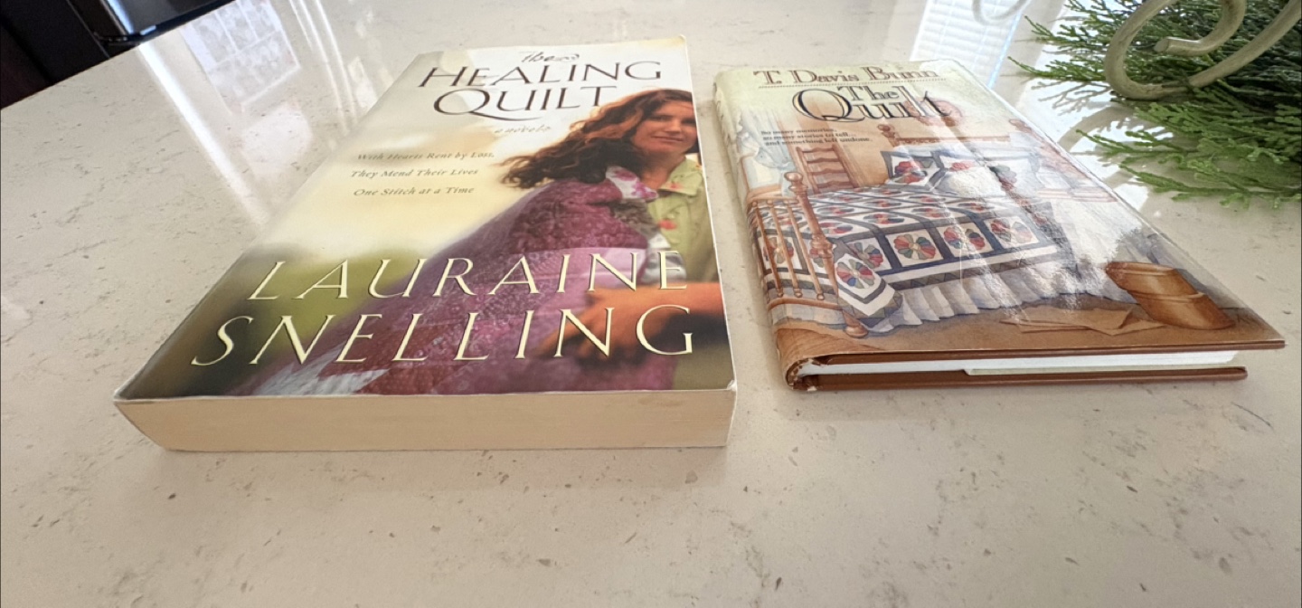 The Quilt by T. Davis Bunn and The Healing Quilt