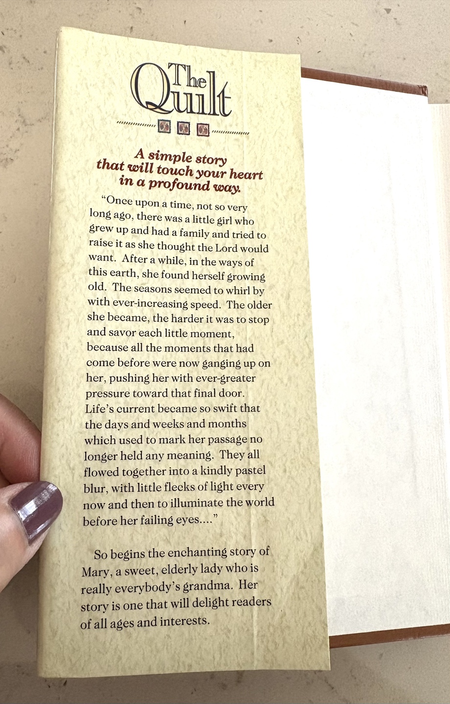 The Quilt by T. Davis Bunn and The Healing Quilt - photo 3