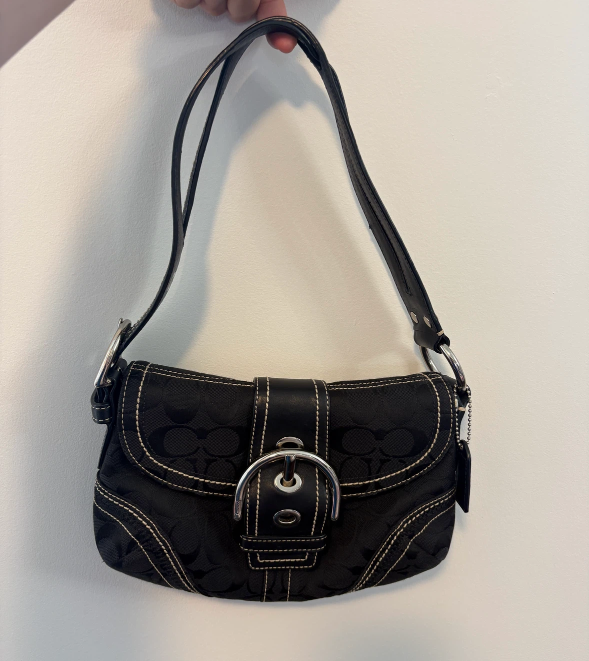 Coach SoHo Y2K Black Shoulder Bag
