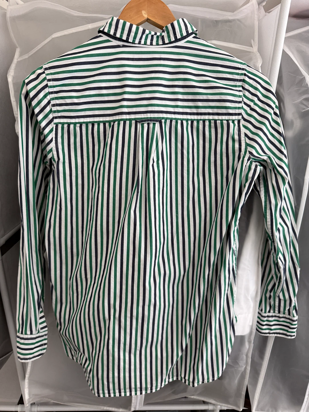 J.Crew Striped Button-Up Shirt Size 4 - photo 3