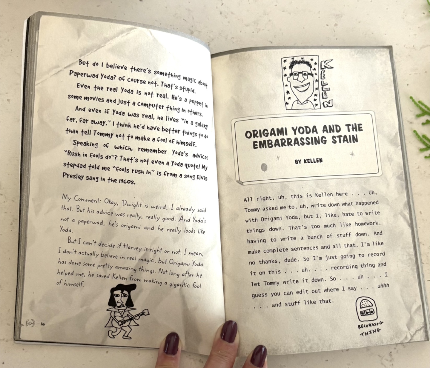 The Strange Case of Origami Yoda by Tom Angleberger Book 1 - photo 2