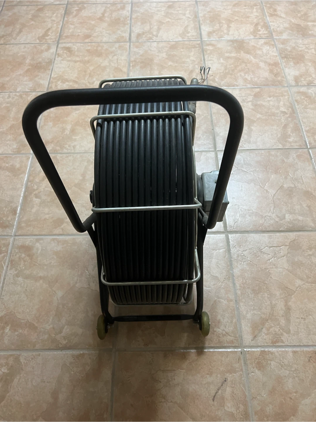 Drain Cleaning Auger Machine with Cart - photo 3