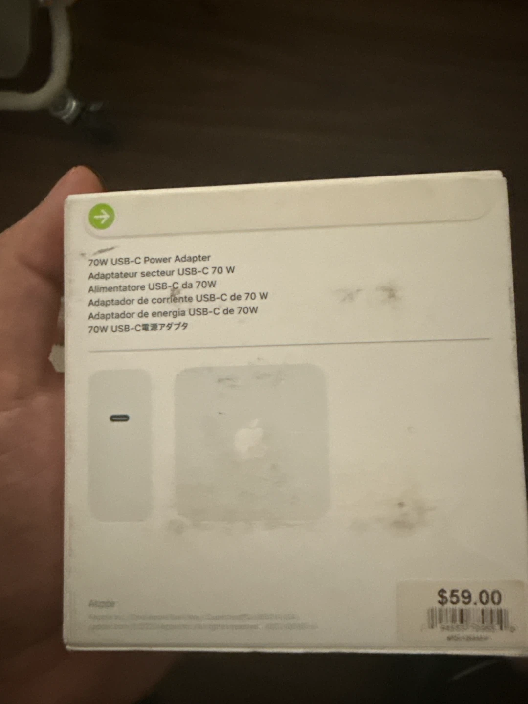 Apple 70W USB-C Power Adapter - photo 2
