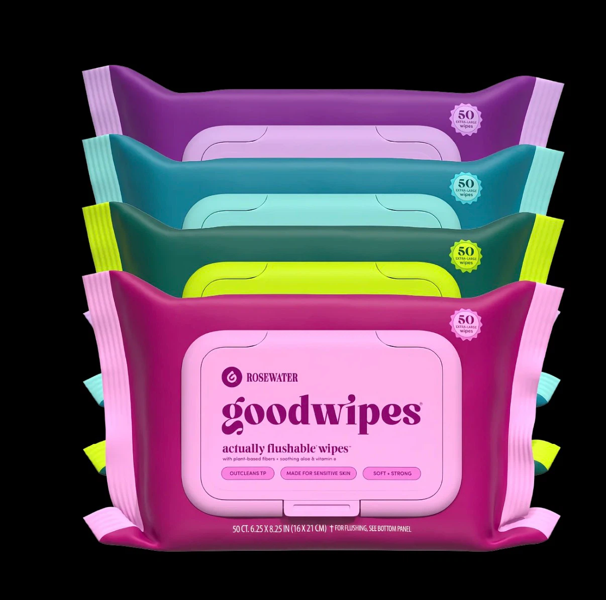 Goodwipes Actually Flushable Wipes (4 Pack) - photo 2