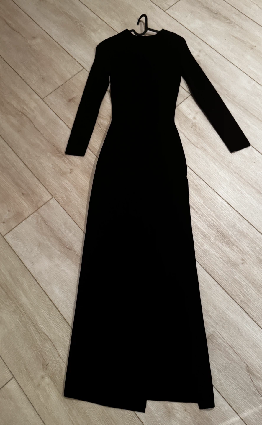 Babaton Black Long Sleeve Maxi Dress - photo 2