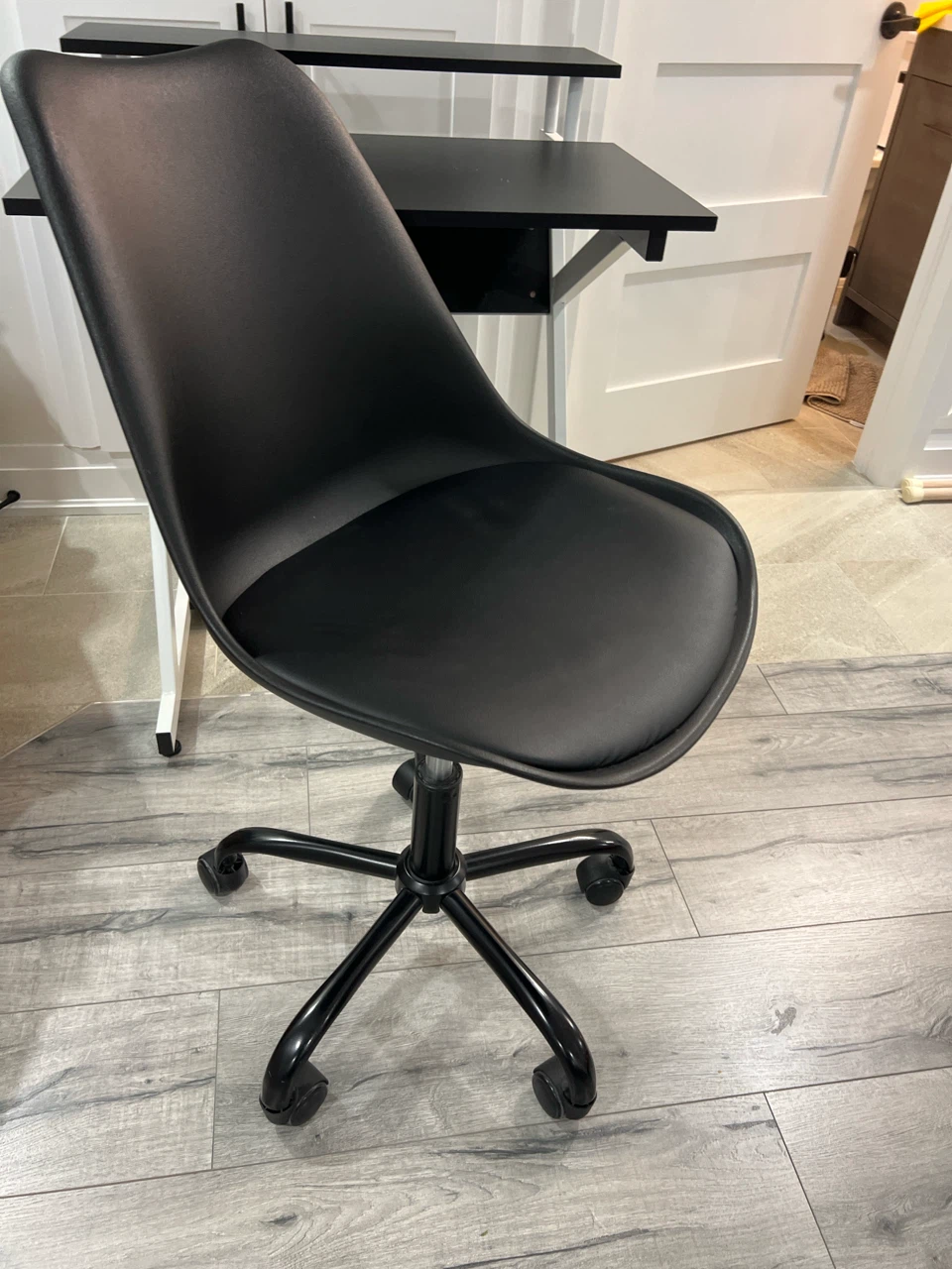 Desk and chair
