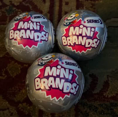 New 3 Balls Zuru 5 Surprise-Mini Brands-Series 3