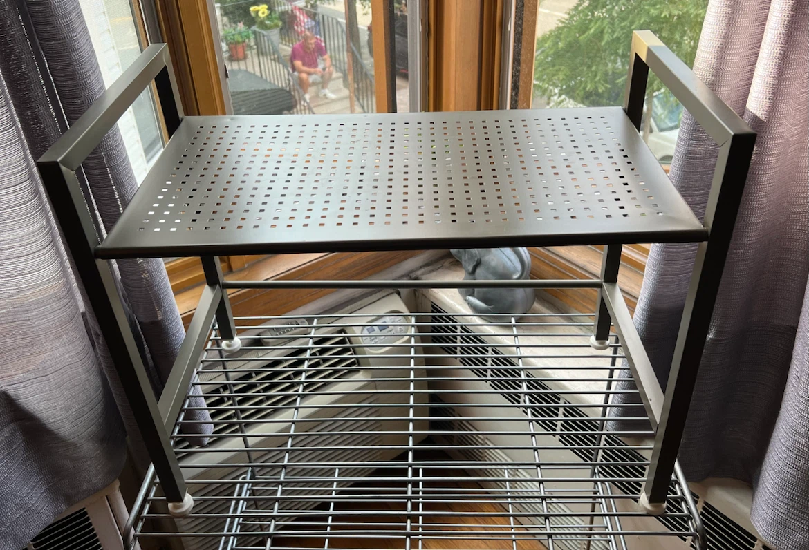 Metal Countertop Microwave Rack - photo 2