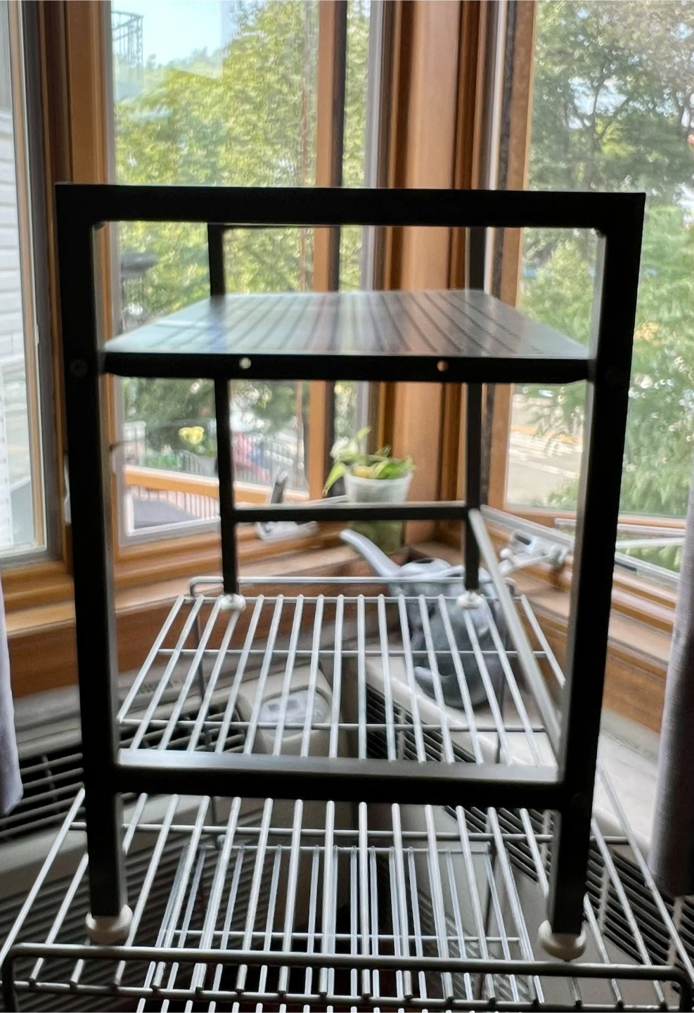 Metal Countertop Microwave Rack - photo 4