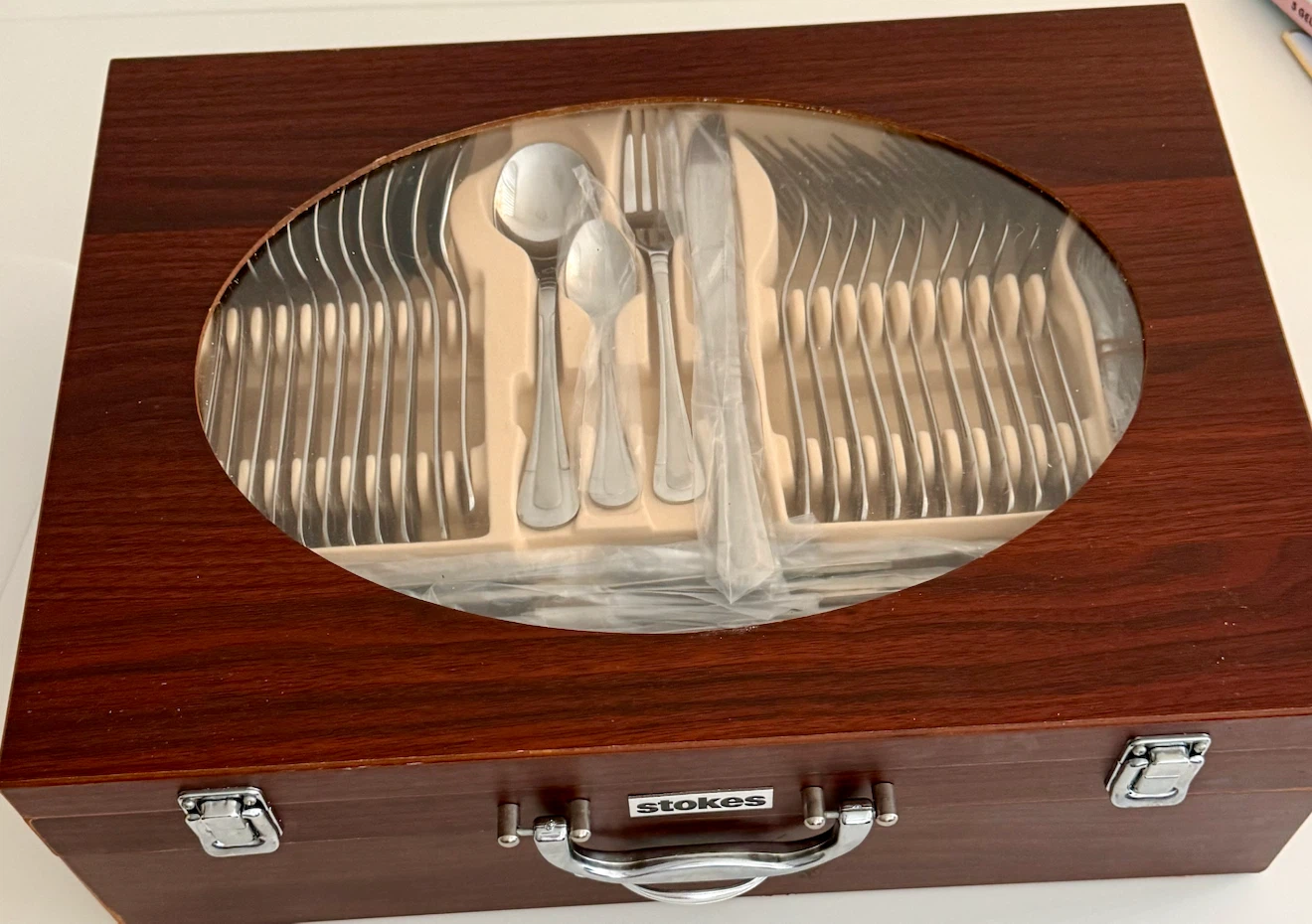 Stokes Cutlery Set in Wooden Box - photo 3