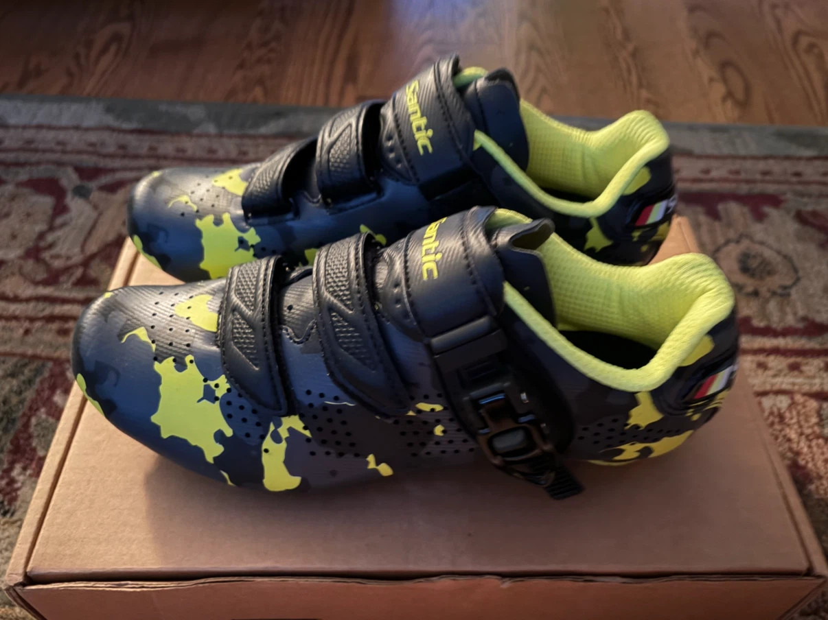 New Santic Road Bike Cycling Shoes US Size 8/EUR 41