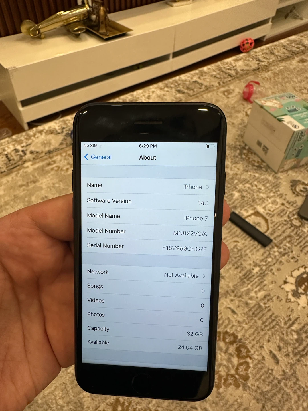 iPhone 7 32 GB Unlocked in mate black - photo 5