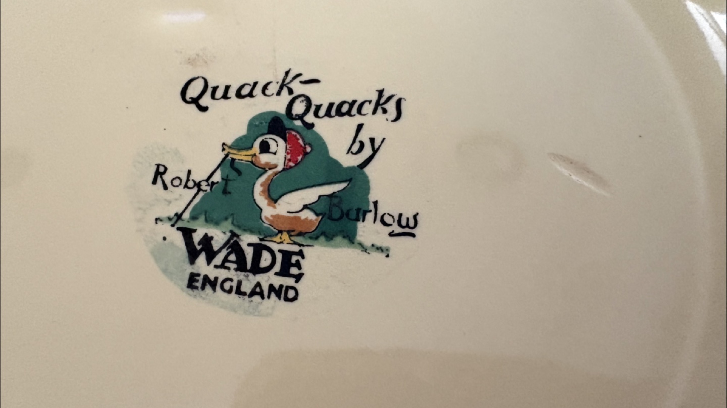 Wade England "Quack-Quacks by Robert Barlow" Child's Tea Set - photo 5