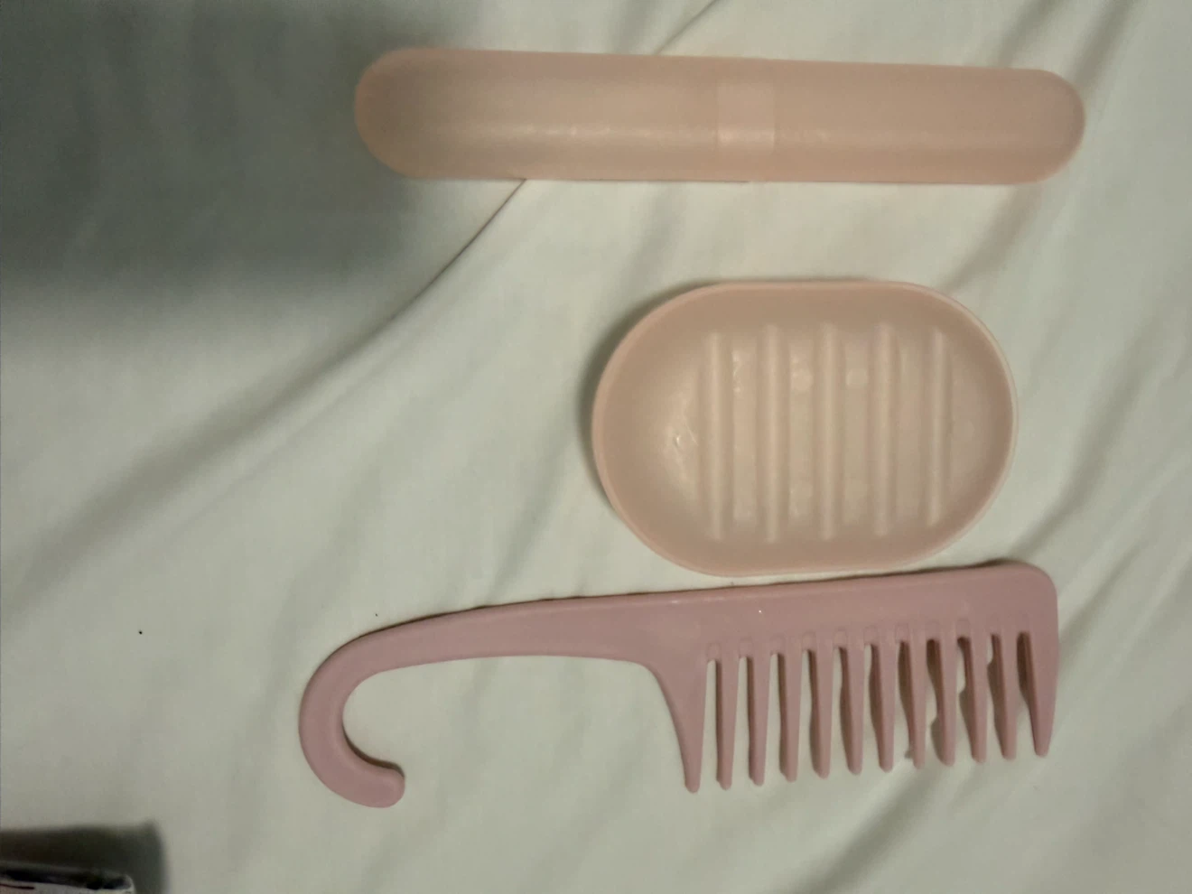 Pink Cat Eye Glasses & Travel Grooming Set - photo 2