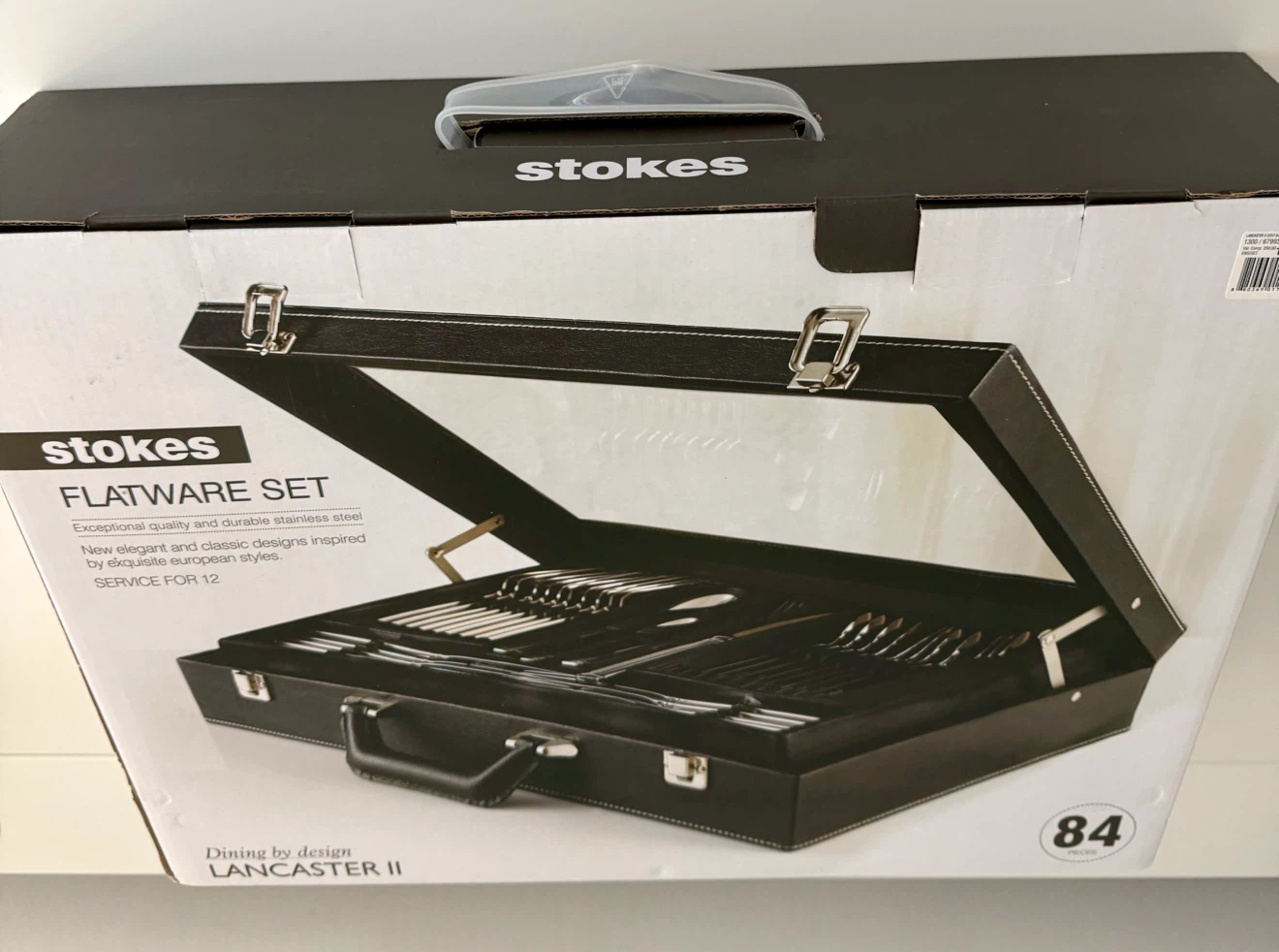 Unopened Stokes Flatware Set - Lancaster II - 84 Pieces - photo 3