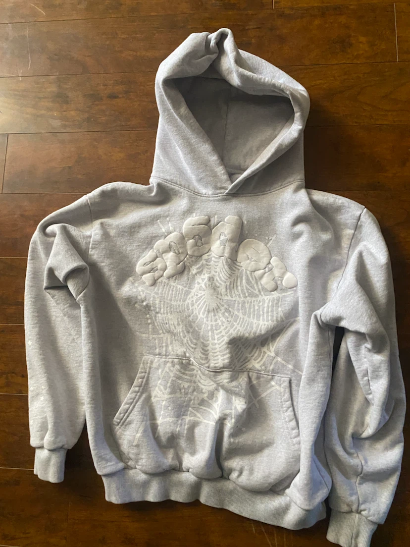 Sp5der Hoodie - Grey - photo 2