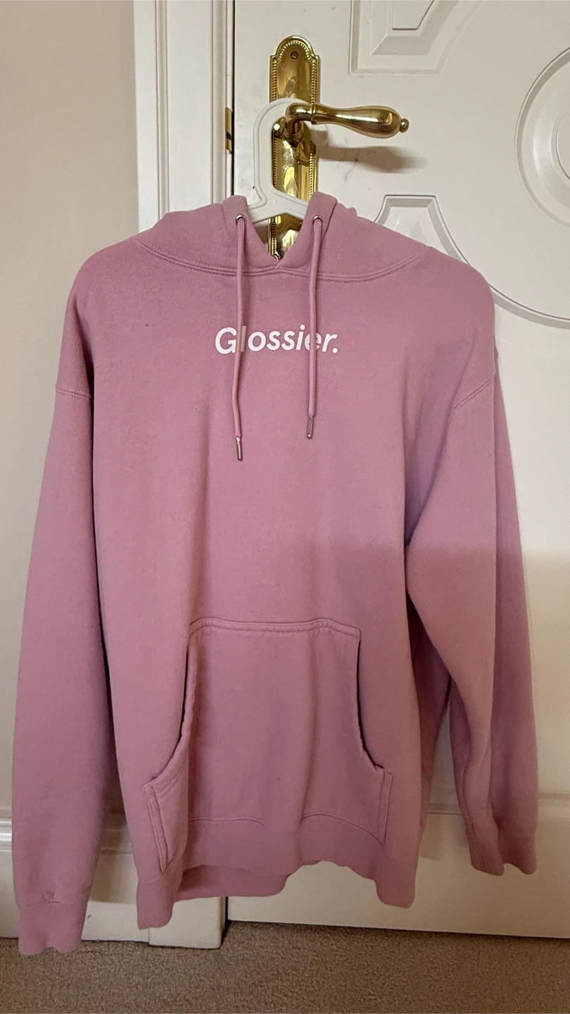 Glossier Pink Hoodie