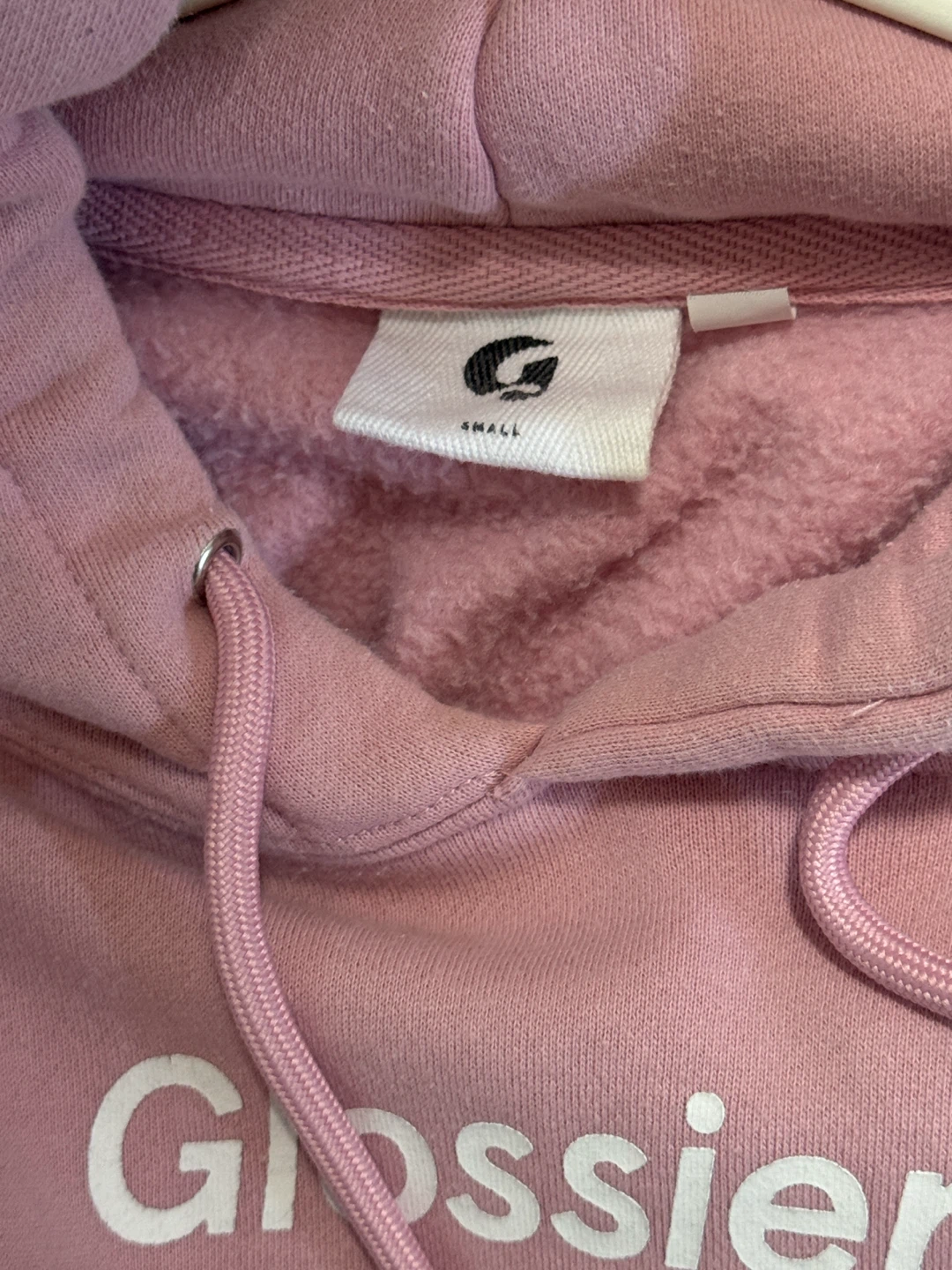 Glossier Pink Hoodie - photo 3