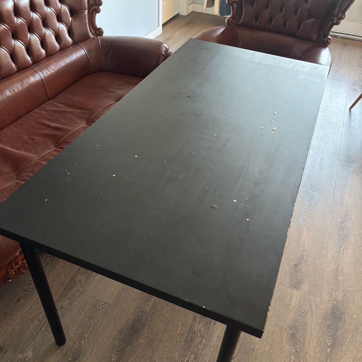 IKEA ADILS Black Dining Table / legs