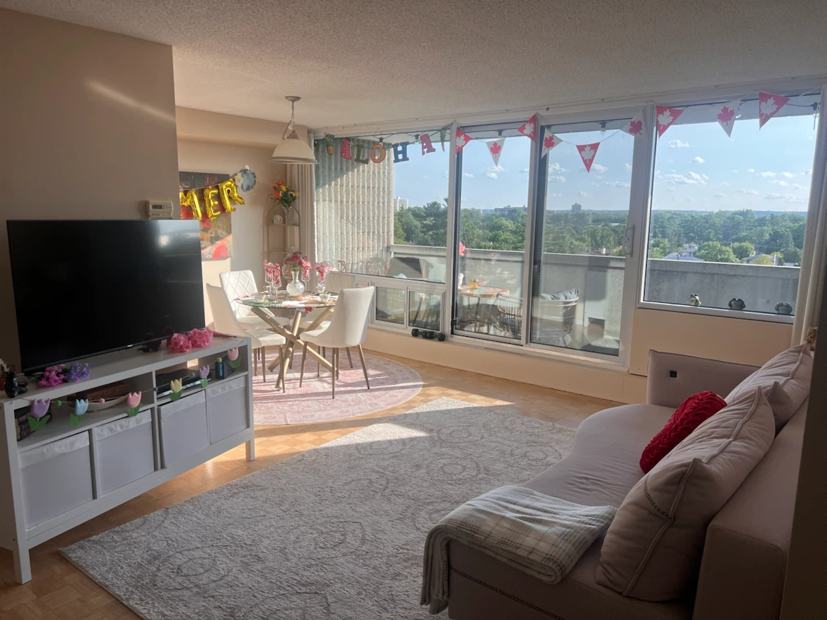 2 bed, 1.5 bath apartment for rent