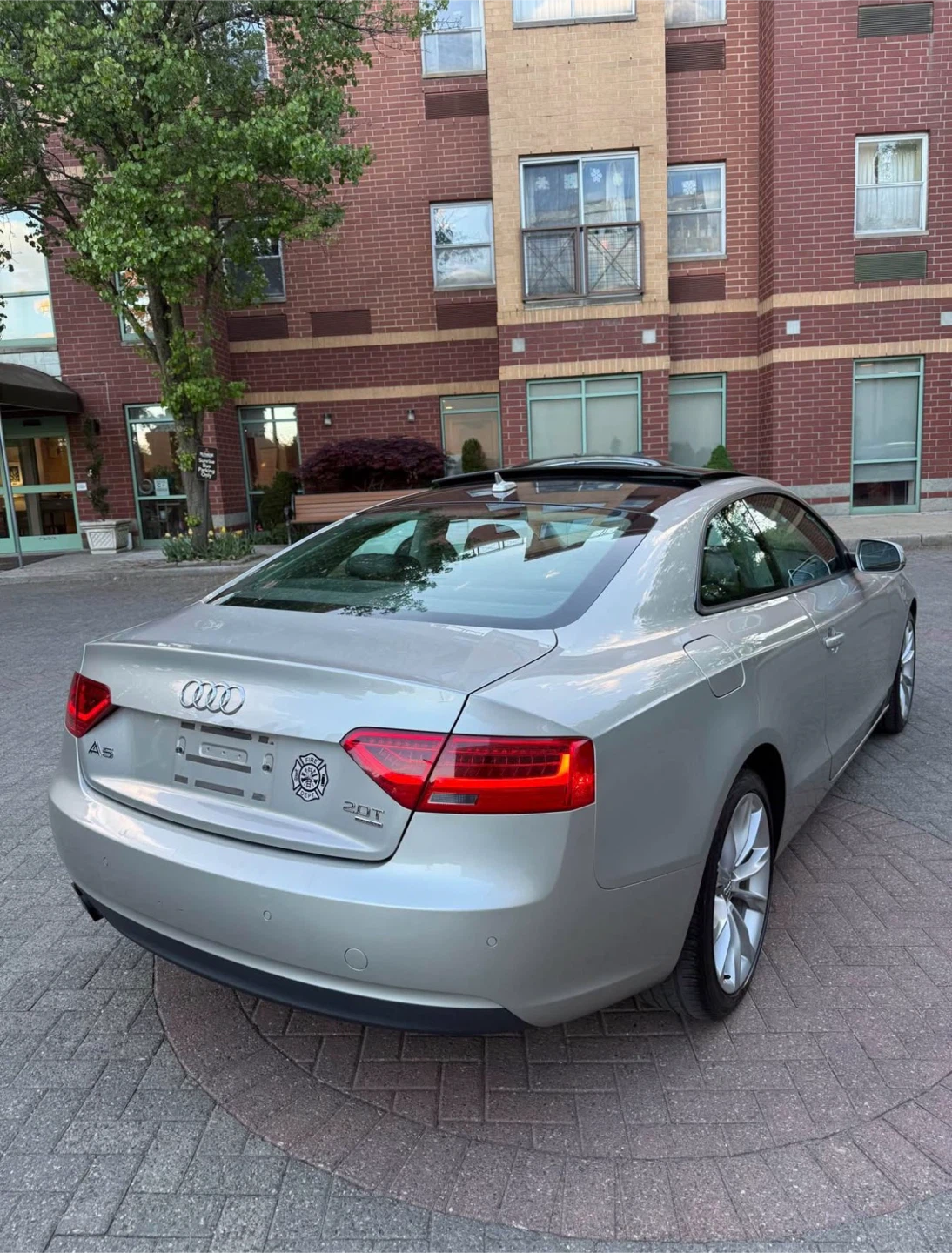 Audi A5 2013 light golden color - photo 2