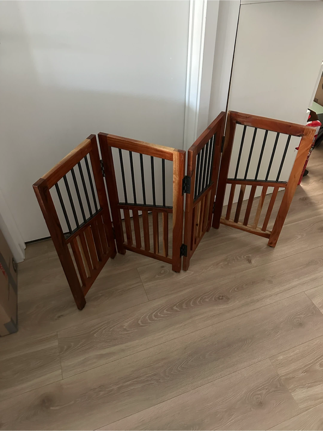 Wooden Folding Pet Gate