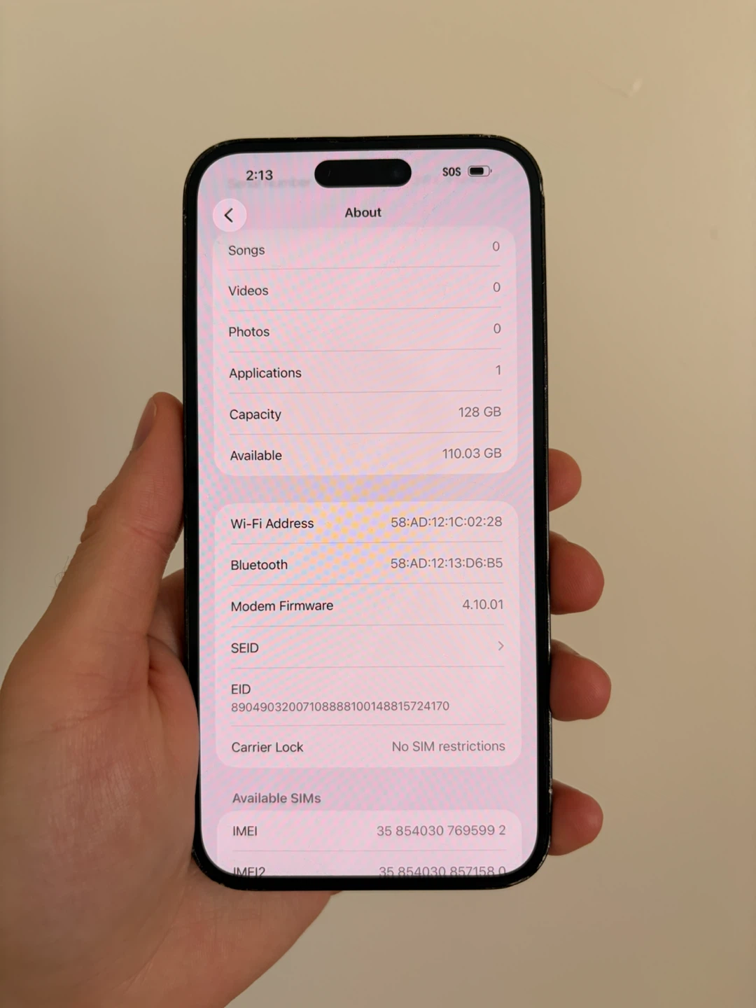 iPhone 14 Pro Max Space Black — 128GB / Unlock - photo 5