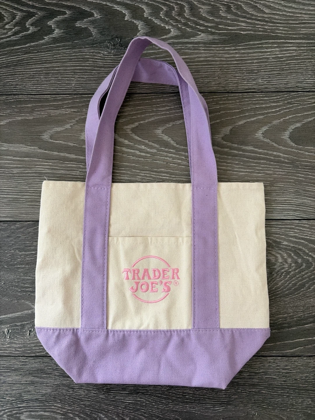 TJ tote bag - lavendar
