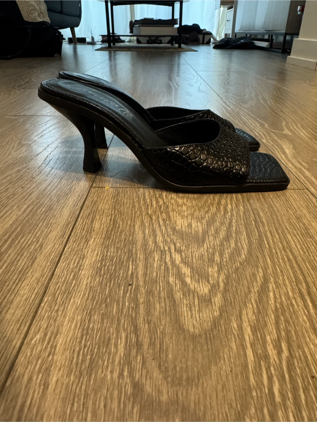 L'Intervalle Black Mules - Size 7 - photo 3