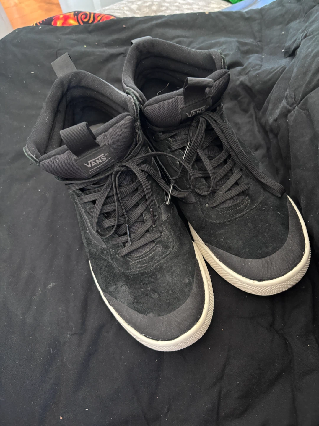 Vans Ultracush Sk8-Hi Black Suede Men's Shoes - photo 5