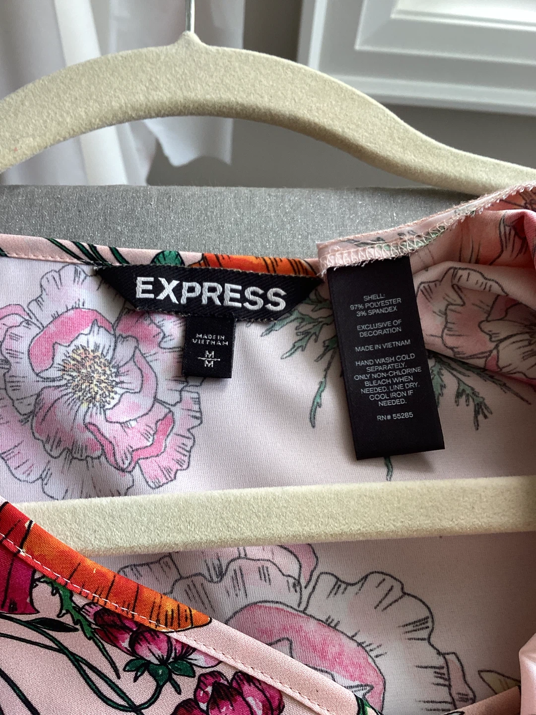 EXPRESS FLORAL TOP - photo 3