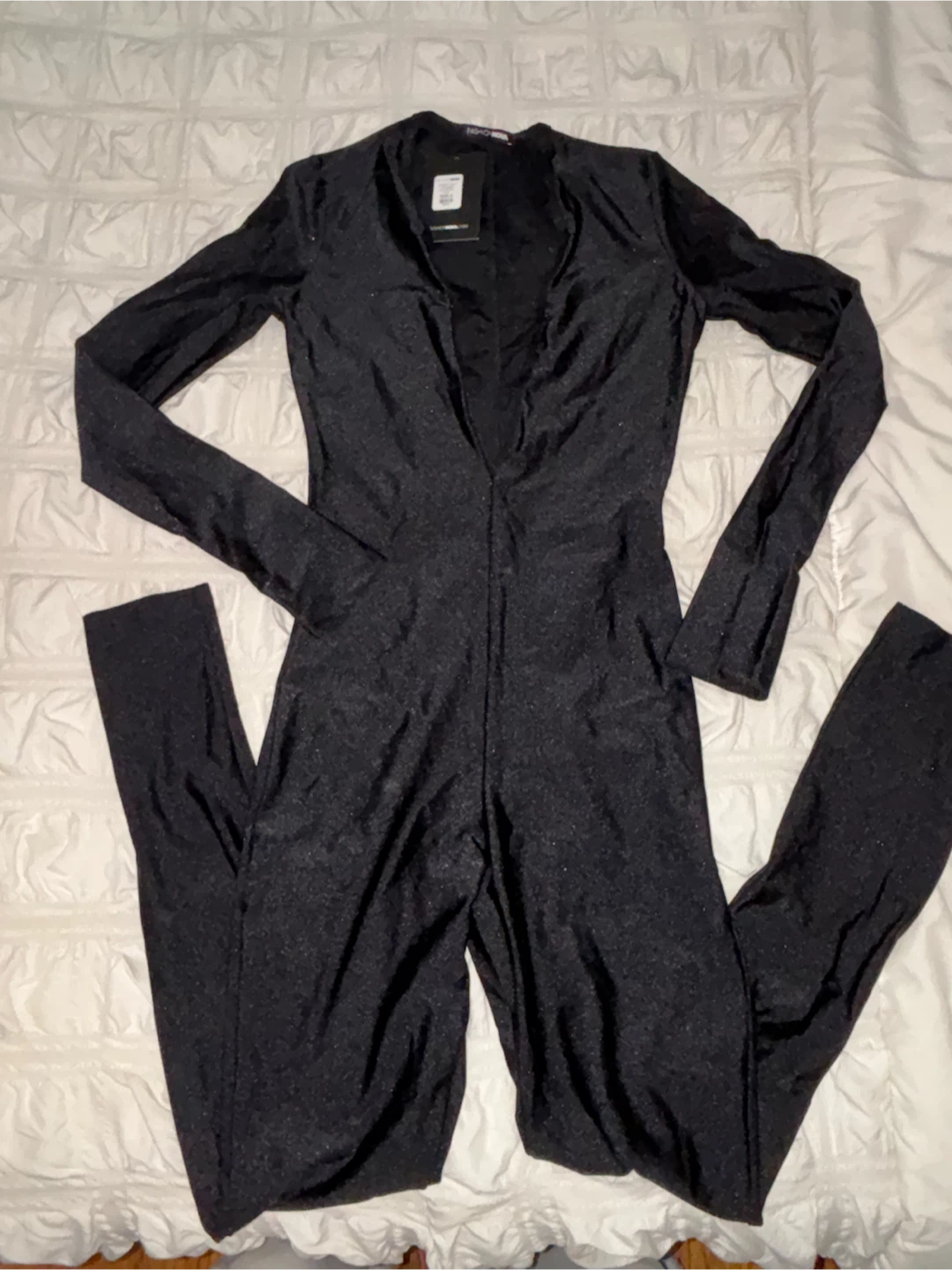 Fashion Nova Black Jumpsuit Size S - photo 3