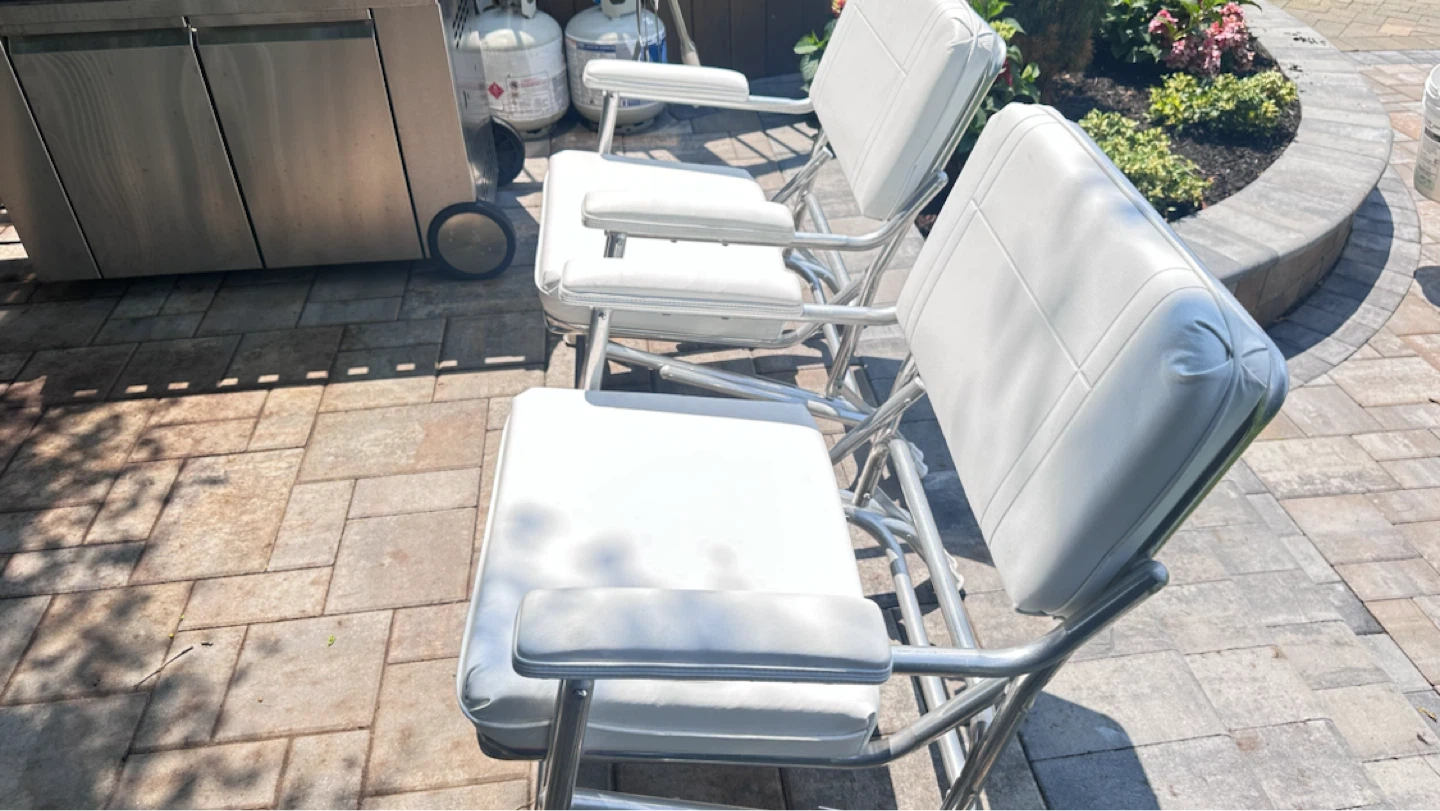 Garelick folding deck chairs - photo 2
