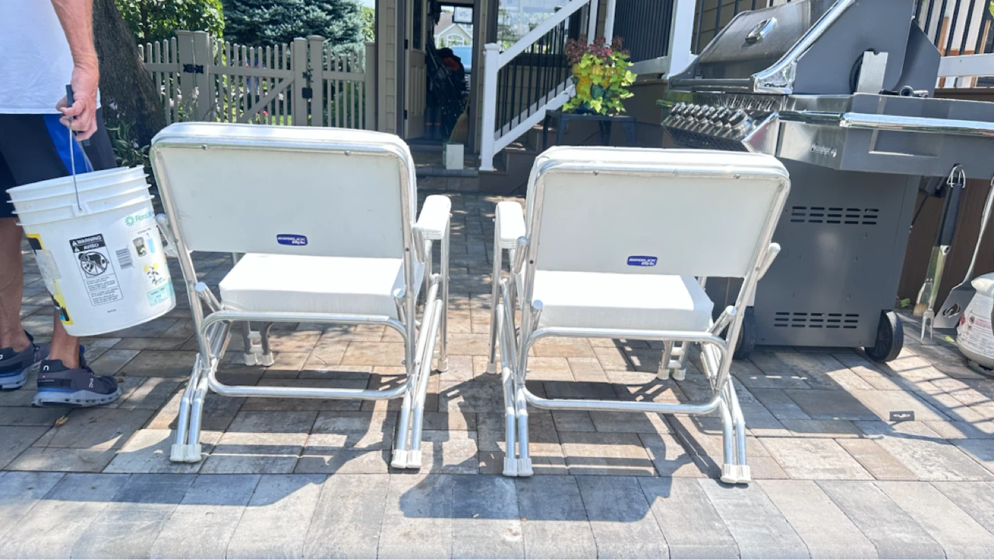 Garelick folding deck chairs - photo 4