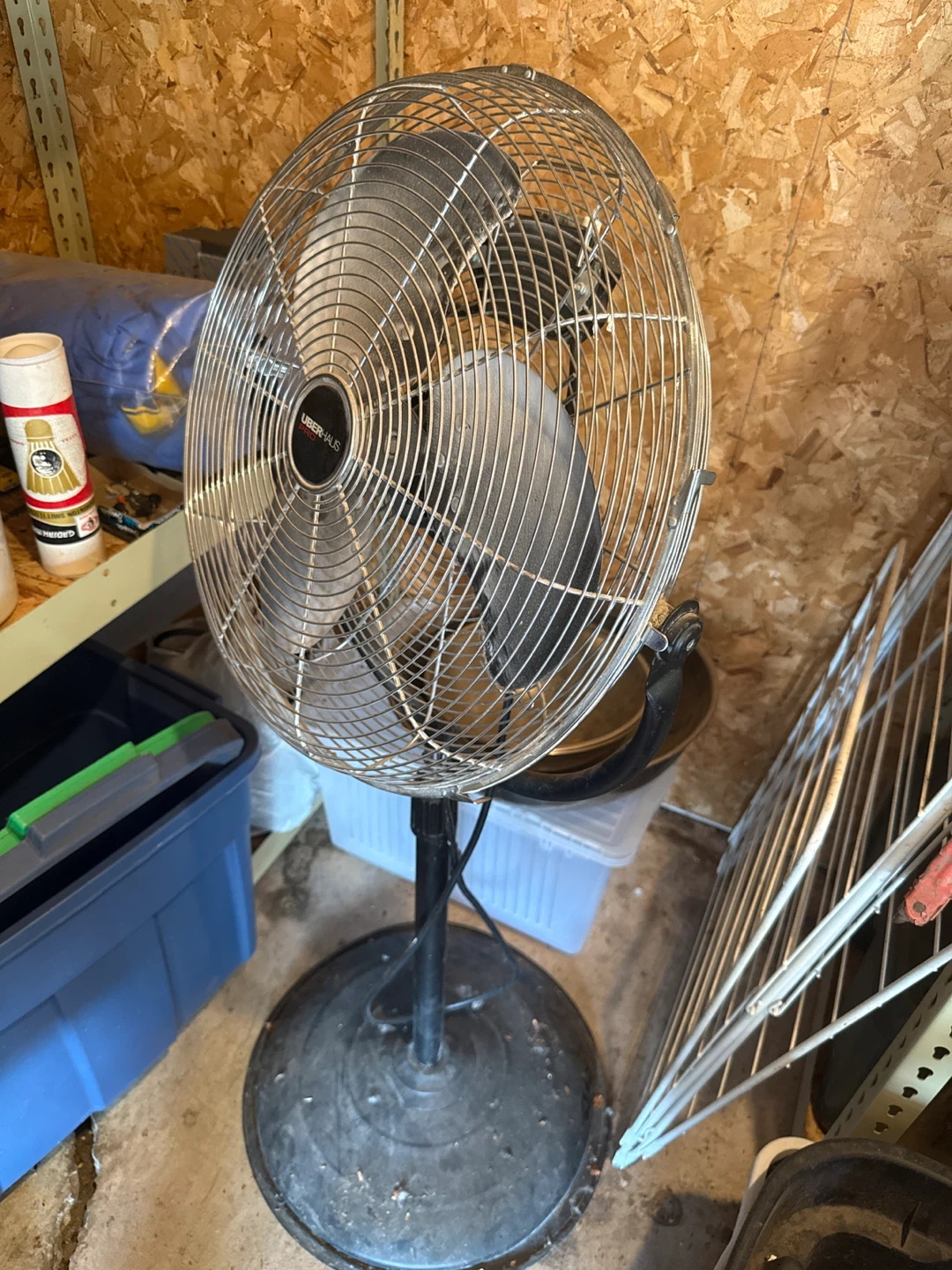 UBERHAUS 18" Heavy-Duty Stand Fan