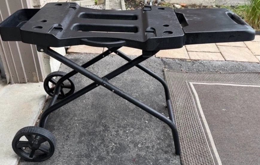 Like-New GRISUN Foldable BBQ Grill Cart
