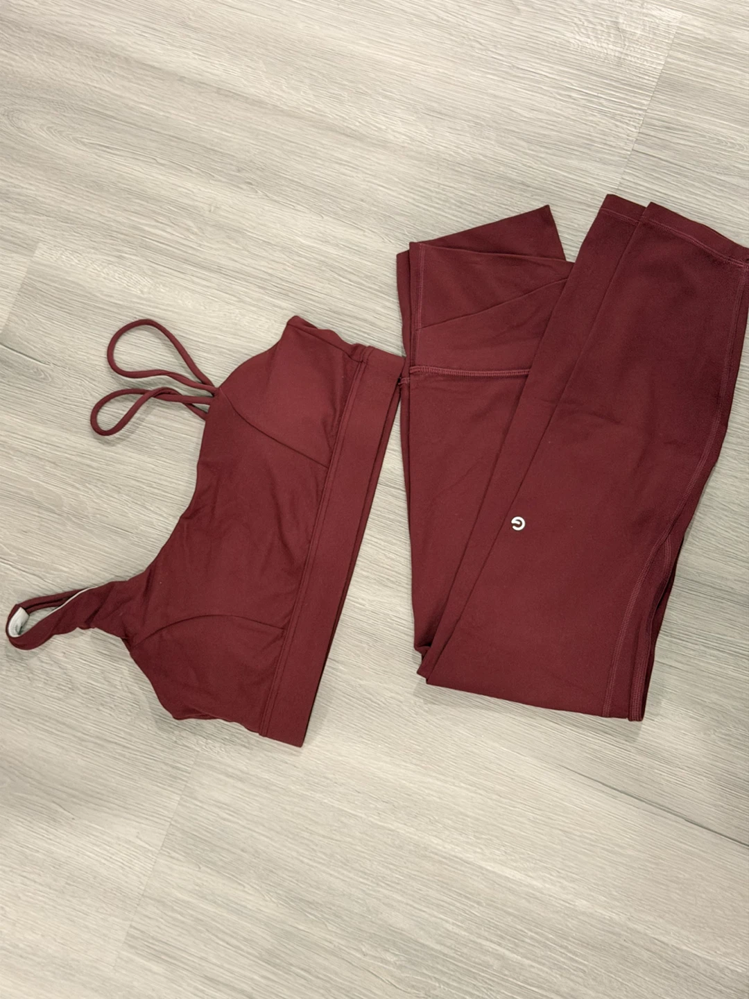 Maroon Activewear Set - photo 3