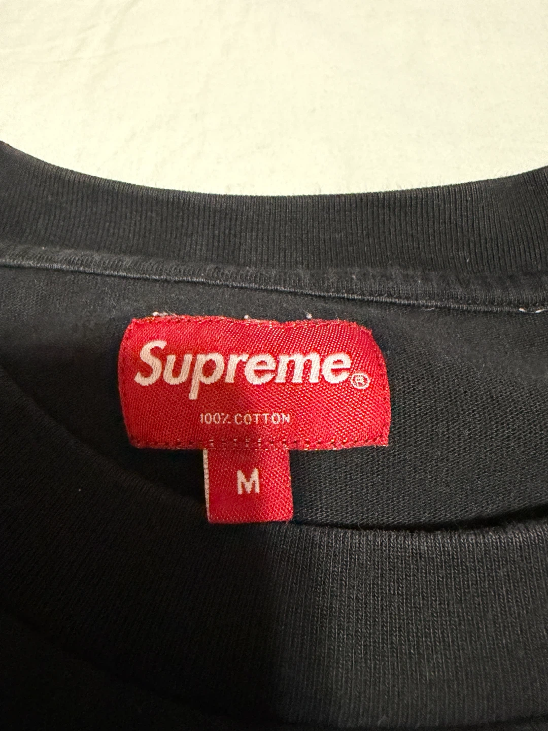 Supreme T-Shirt Black Size Medium - photo 2