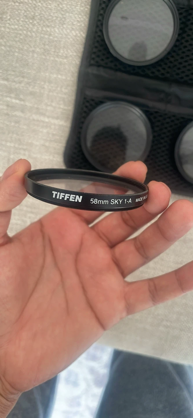 Neewer & Tiffen 58mm Camera Lens Filters with Pouch - photo 3
