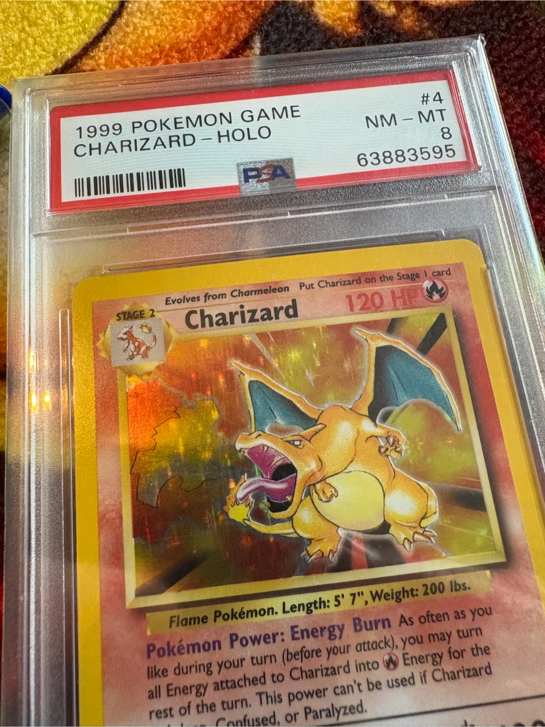PSA 8 ZARD - photo 5