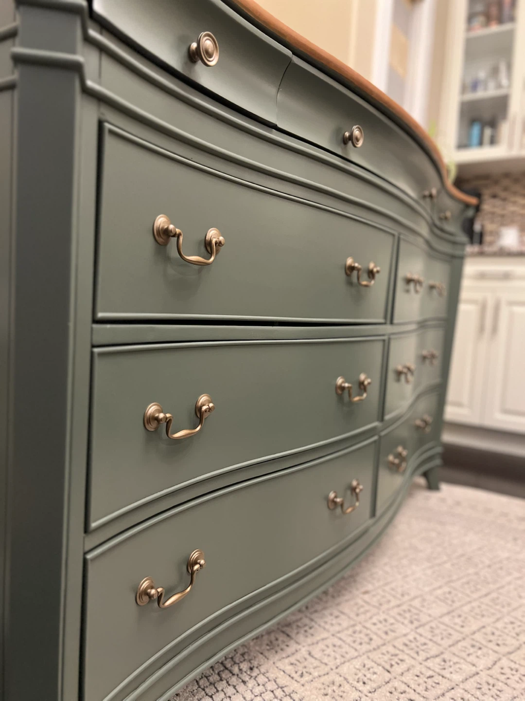 Refinished Dresser + Matching Nightstand - photo 5