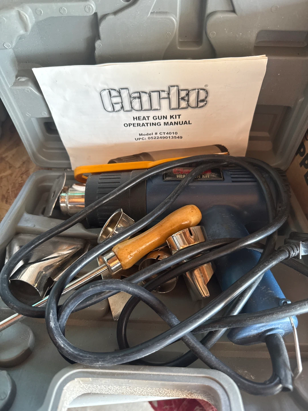 Clarke 10 Piece Heat Gun Kit CT4010 - photo 2