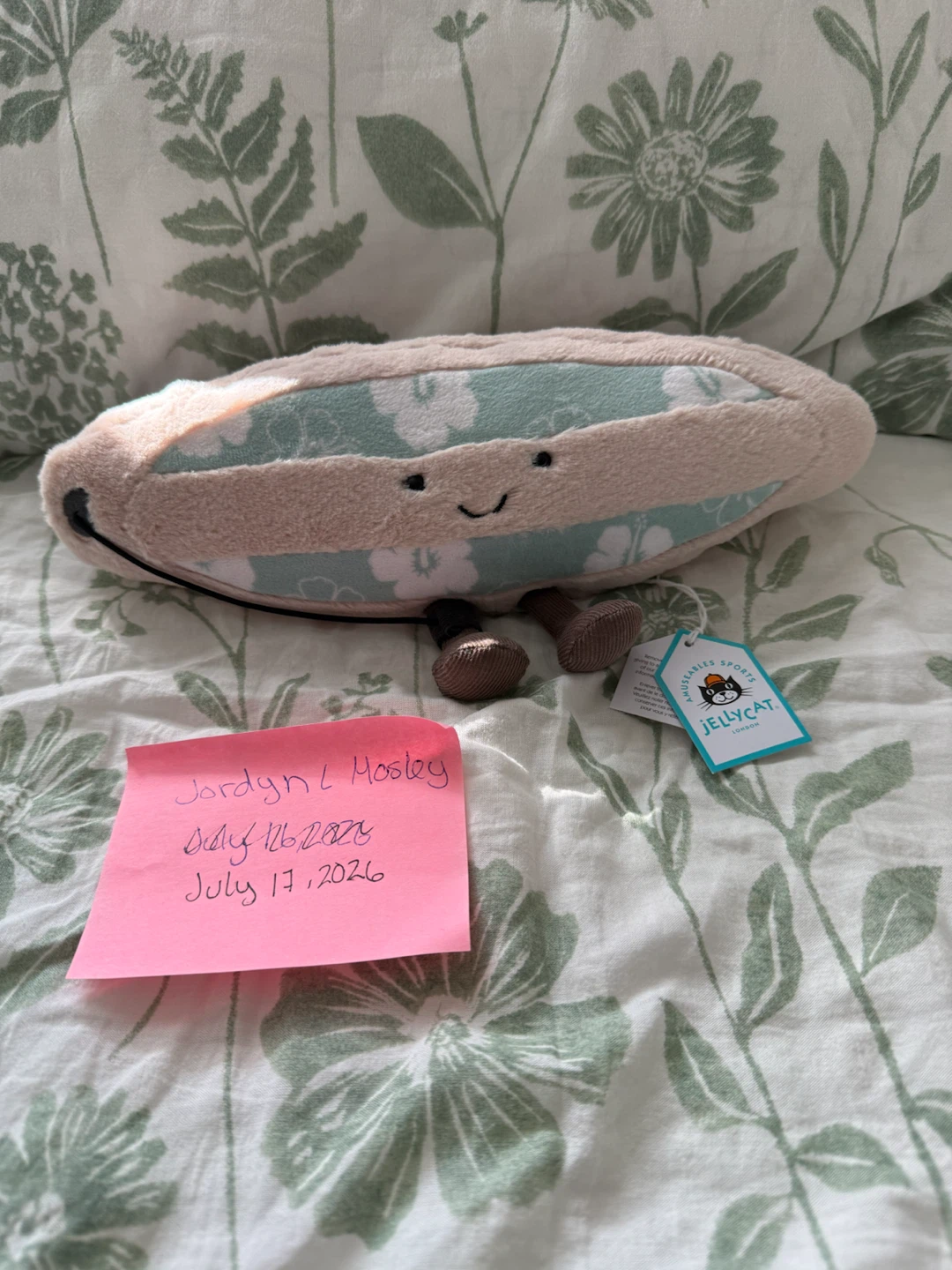 Jellycat Surfboard retired