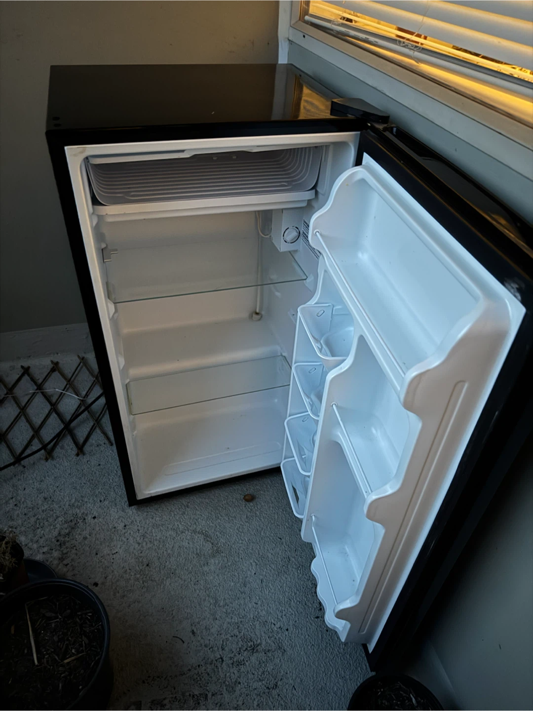 Black Mini Fridge